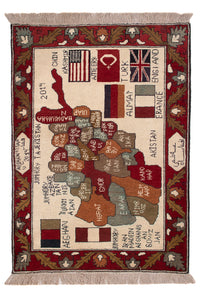 Tapis afghan 97x69cm - Tapis oriental – product image