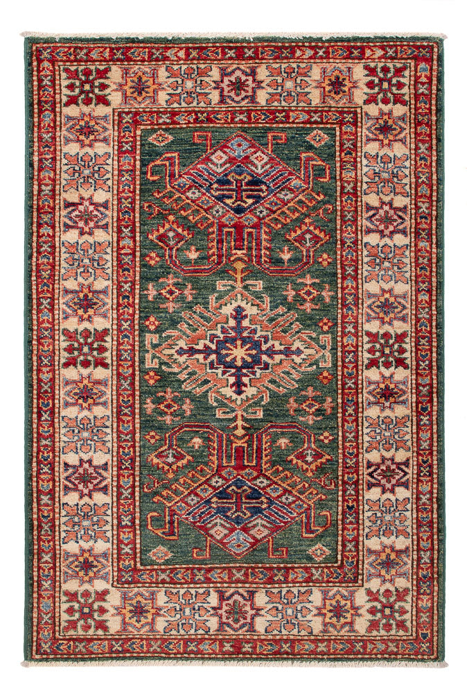 Tapis Ziegler - Kazak - Royal - 119 x 78 cm - vert