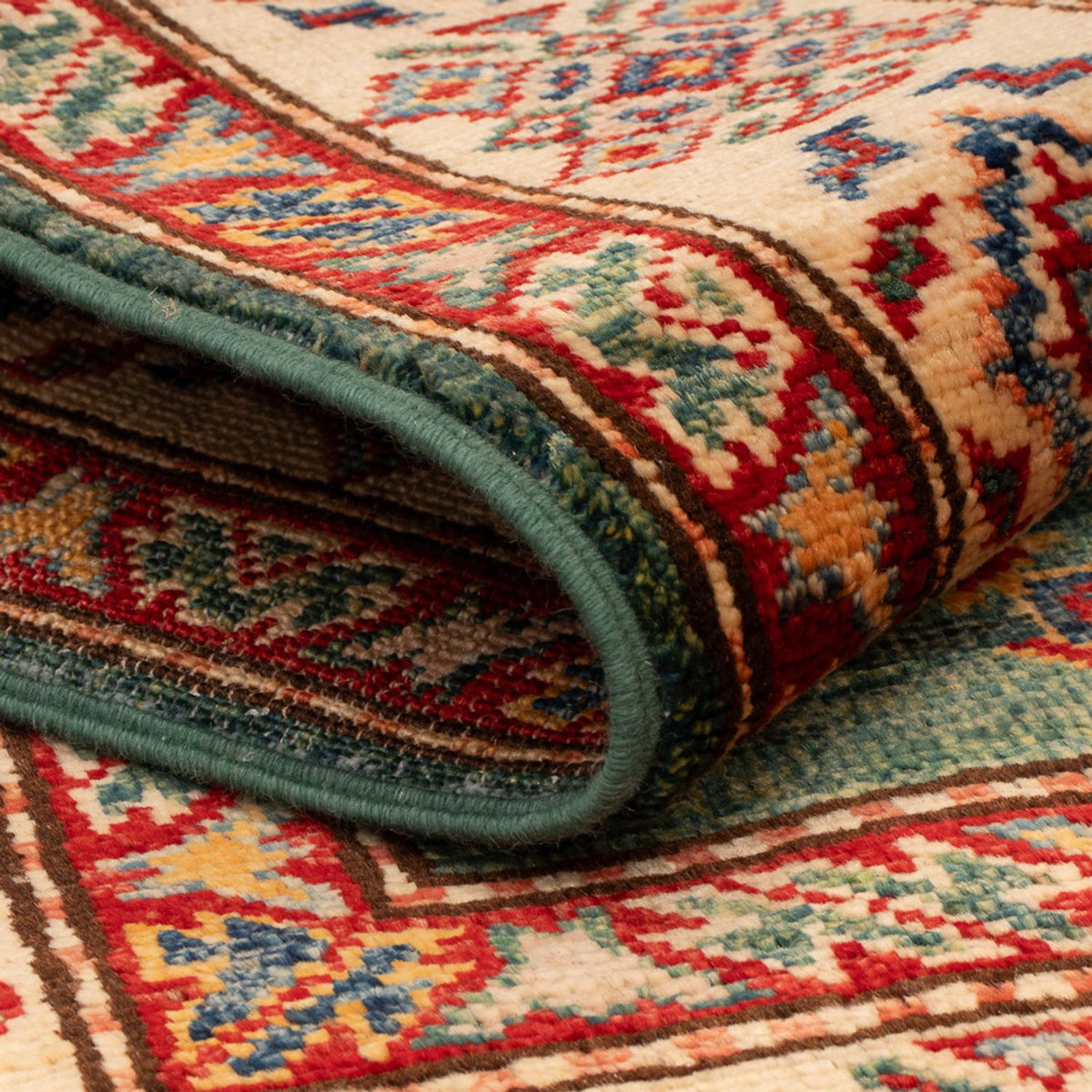 Tapis Ziegler - Kazak - Royal - 118 x 80 cm - vert