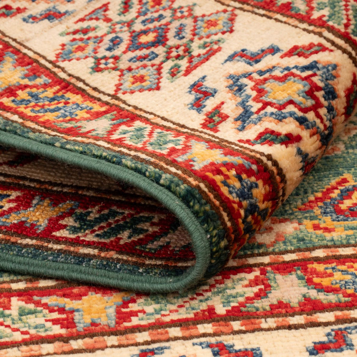 Tapis Ziegler - Kazak - Royal - 118 x 78 cm - vert