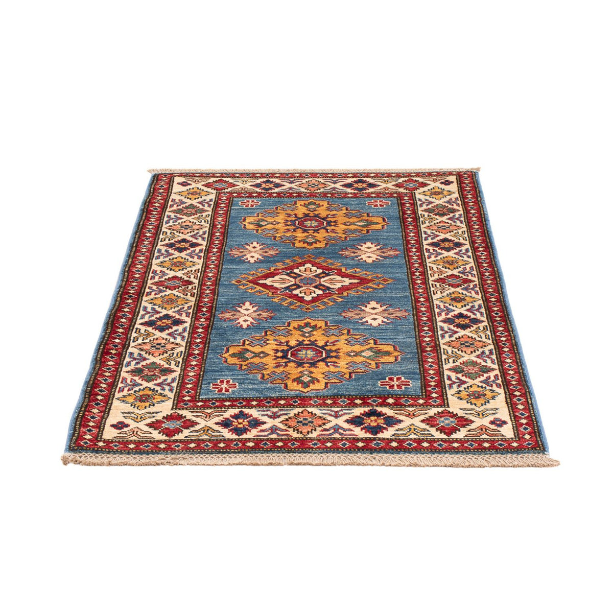 Tapis Ziegler - Kazak - Royal - 121 x 82 cm - bleu
