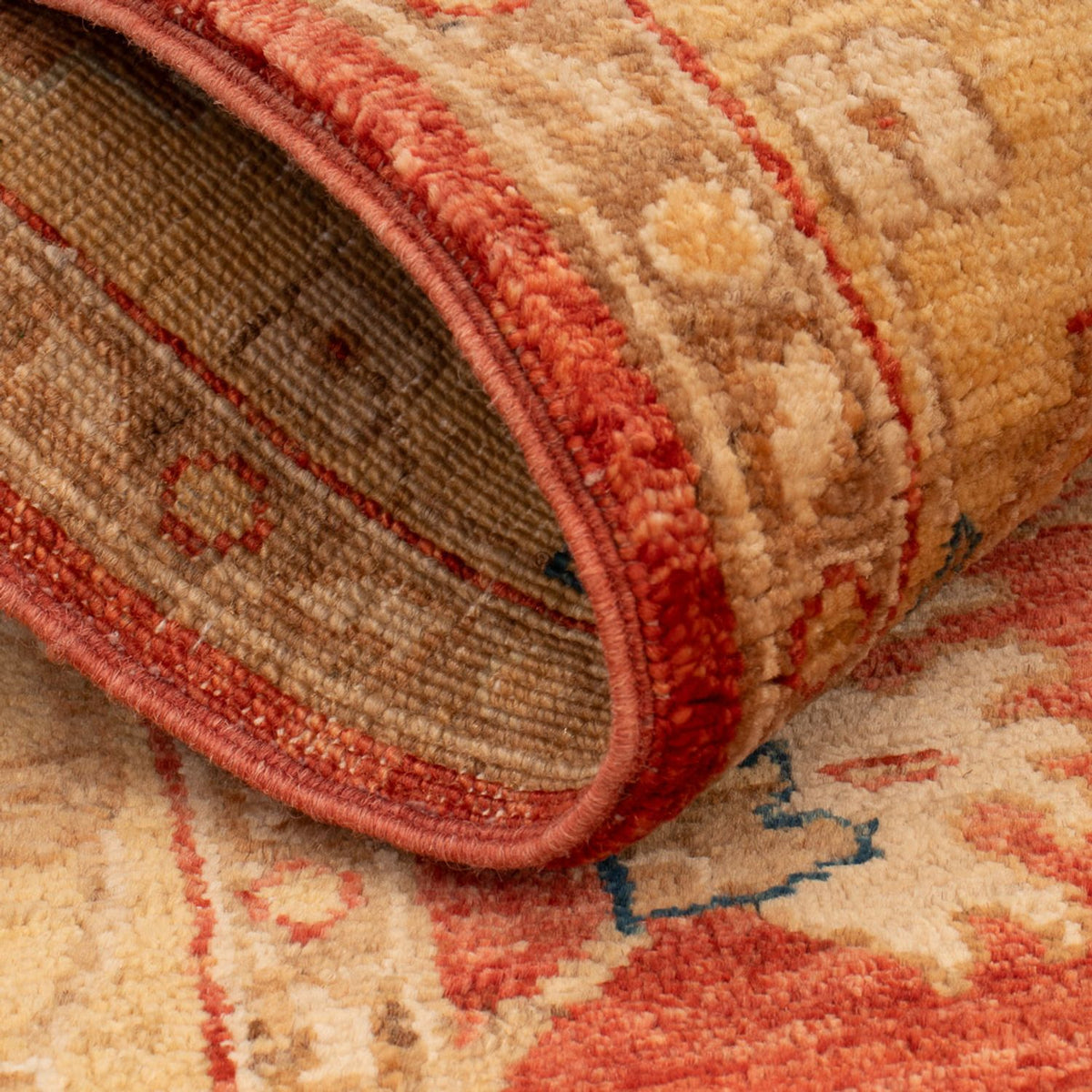 Tapis Ziegler - 123 x 78 cm - rouge foncé