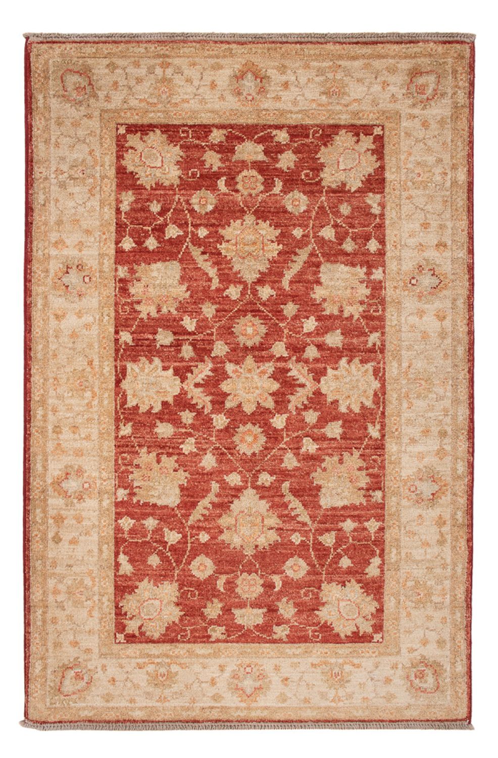 Tapis Ziegler - 125 x 80 cm - rouge foncé