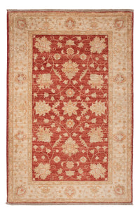 Tapis Ziegler - 125 x 80 cm - rouge foncé