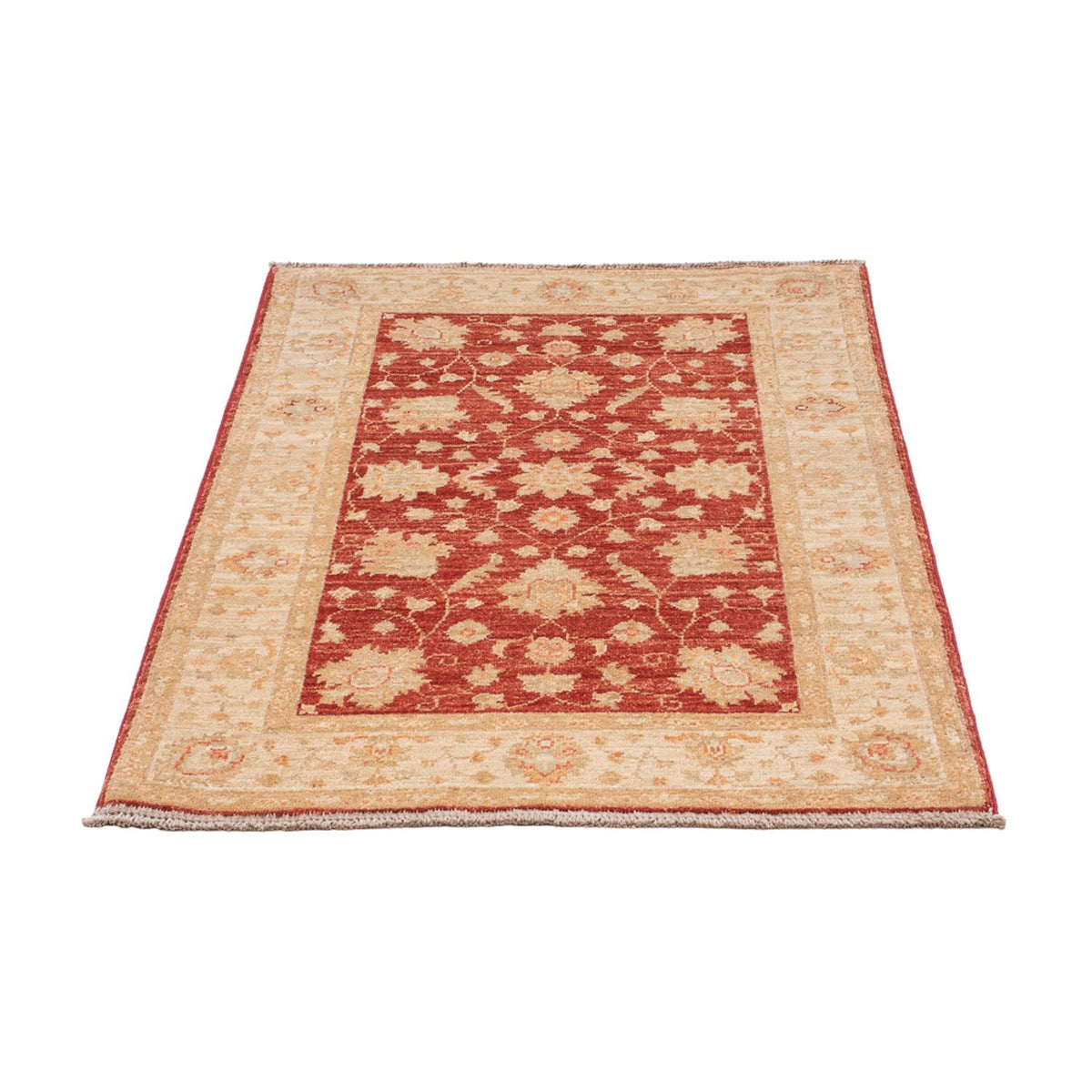 Tapis Ziegler - 125 x 80 cm - rouge foncé