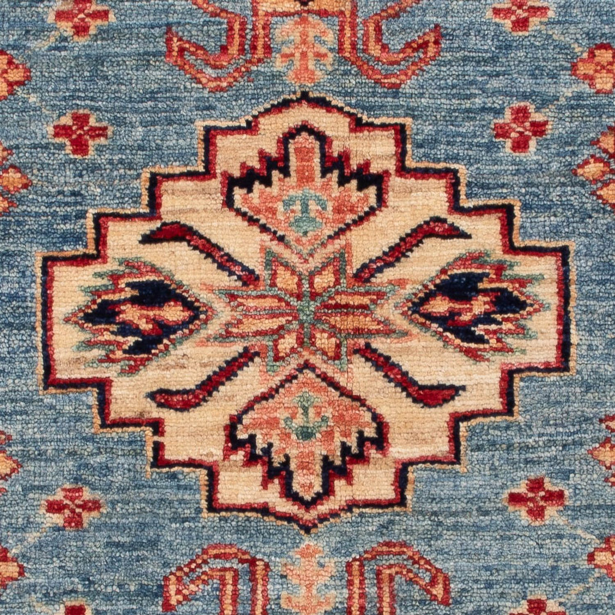 Tapis Ziegler - Kazak - Royal - 101 x 77 cm - bleu