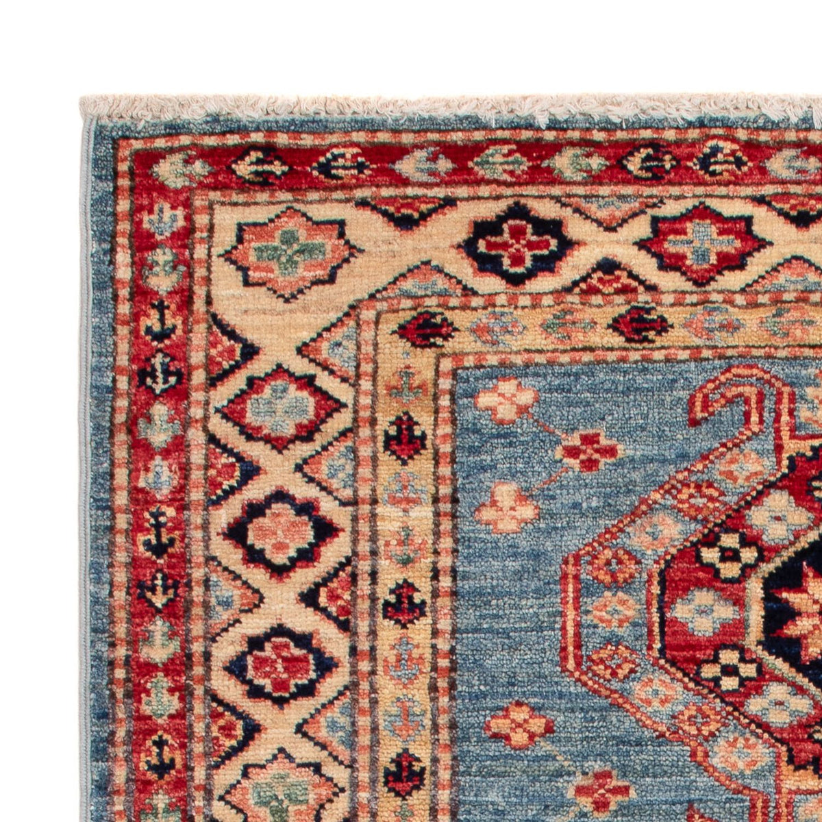 Tapis Ziegler - Kazak - Royal - 101 x 77 cm - bleu