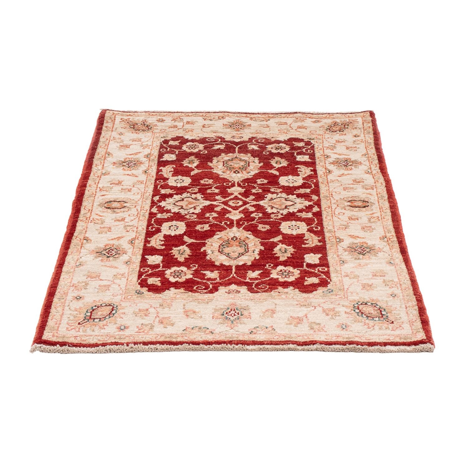 Tapis Ziegler - 122 x 84 cm - rouge bordeaux