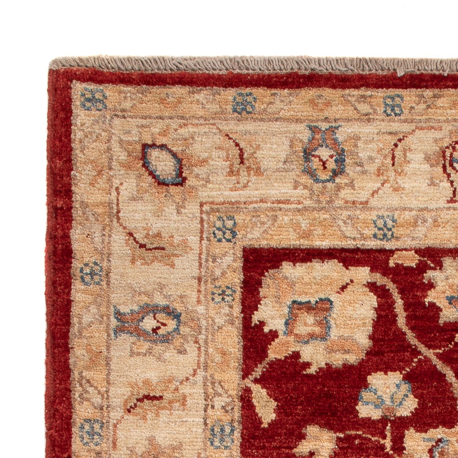 Tapis Ziegler - 101 x 75 cm - rouge bordeaux