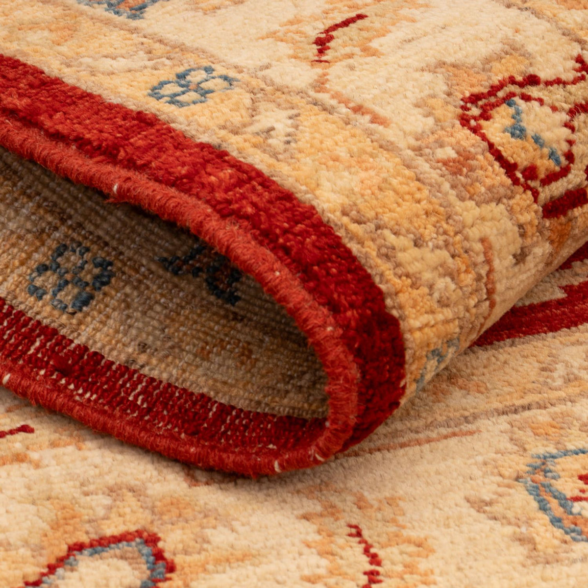 Tapis Ziegler - 101 x 75 cm - rouge bordeaux