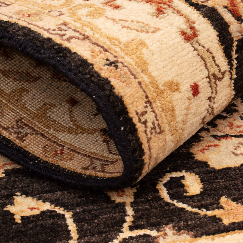 Tapis Ziegler - 120 x 80 cm - noir