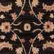 Tapis Ziegler - 120 x 80 cm - noir