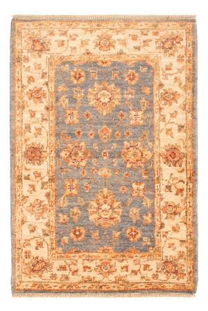 Tapis Ziegler - 91 x 64 cm - bleu pétrole