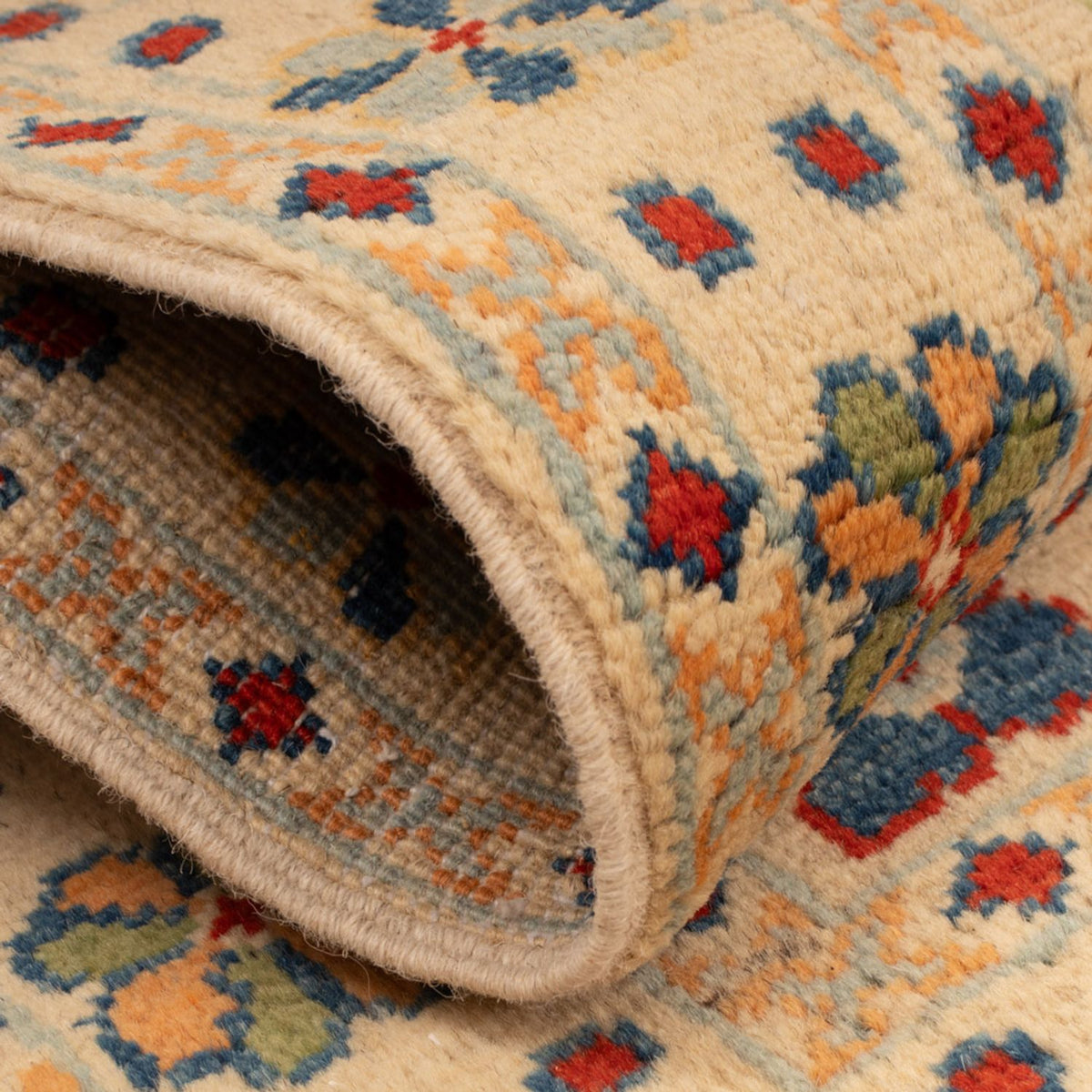 Tapis Ziegler - Kazak - 82 x 57 cm - beige clair