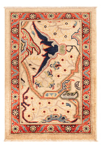 Tapis Ziegler - Kazak - 89 x 61 cm - beige