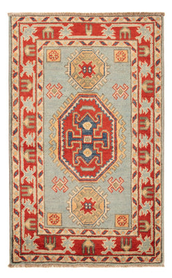 Tapis Ziegler - Kazak - 96 x 60 cm - bleu clair