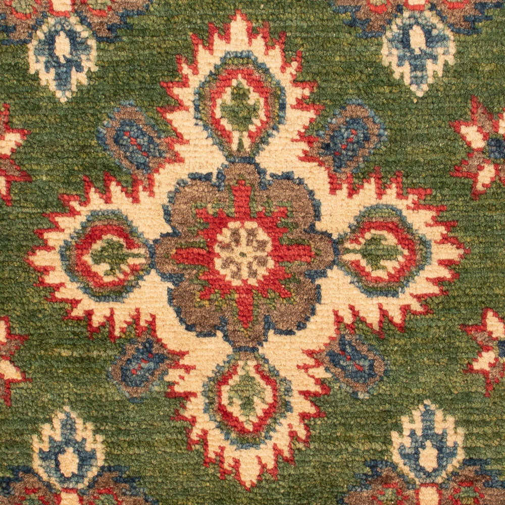 Tapis Ziegler - Kazak - 86 x 60 cm - vert