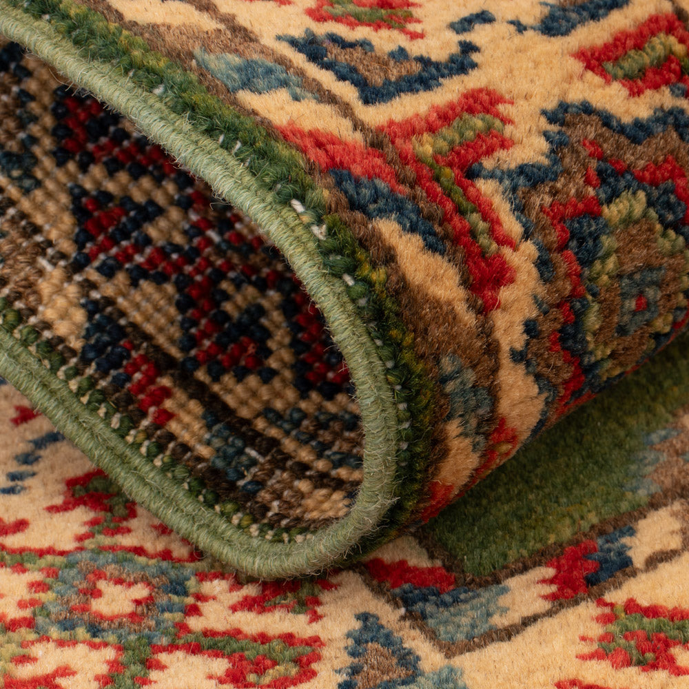 Tapis Ziegler - Kazak - 86 x 60 cm - vert