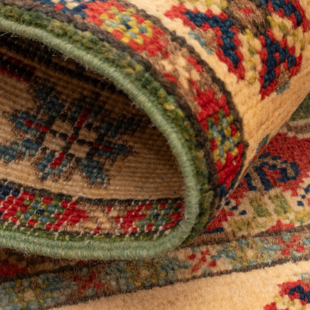 Tapis Ziegler - Kazak - 94 x 60 cm - vert