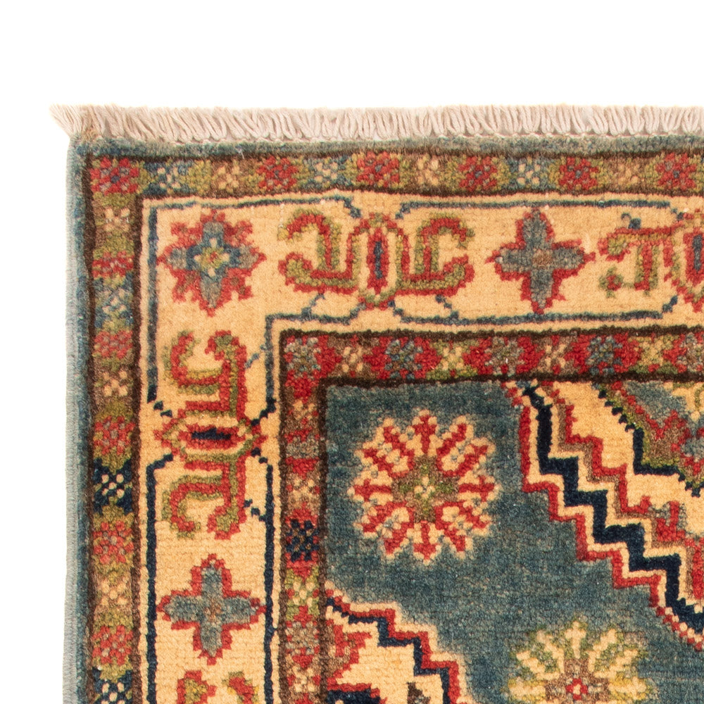 Tapis Ziegler - Kazak - 105 x 59 cm - bleu