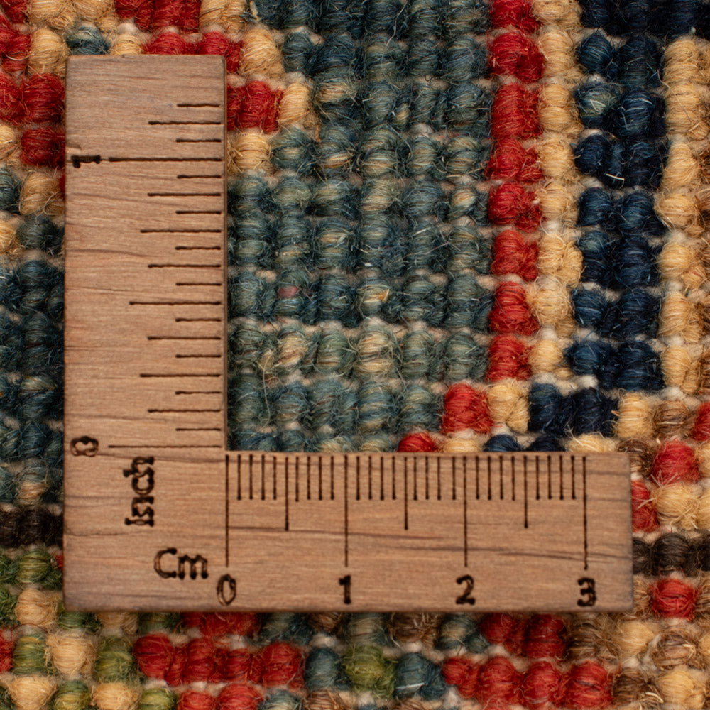 Tapis Ziegler - Kazak - 105 x 59 cm - bleu