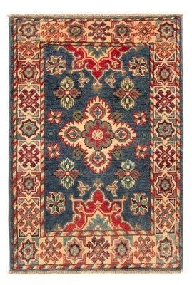 Tapis Ziegler - Kazak - 94 x 62 cm - bleu