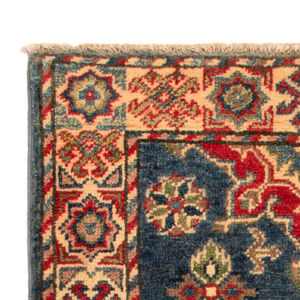 Tapis Ziegler - Kazak - 94 x 62 cm - bleu
