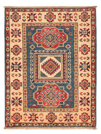 Tapis Ziegler - Kazak - 90 x 64 cm - bleu