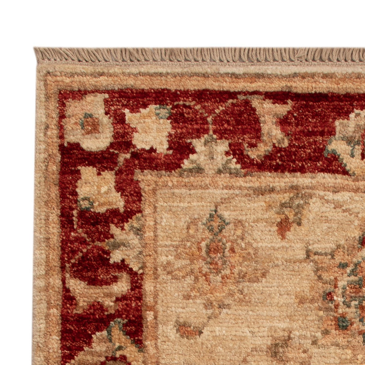 Tapis Ziegler carré  - 71 x 51 cm - beige