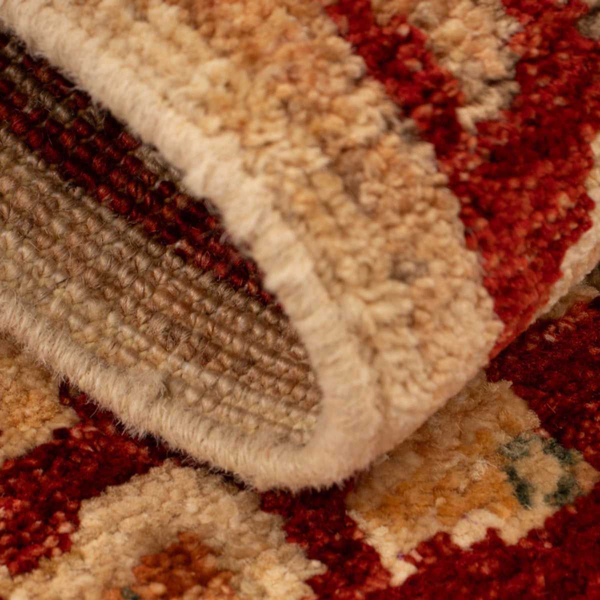 Tapis Ziegler carré  - 71 x 51 cm - beige