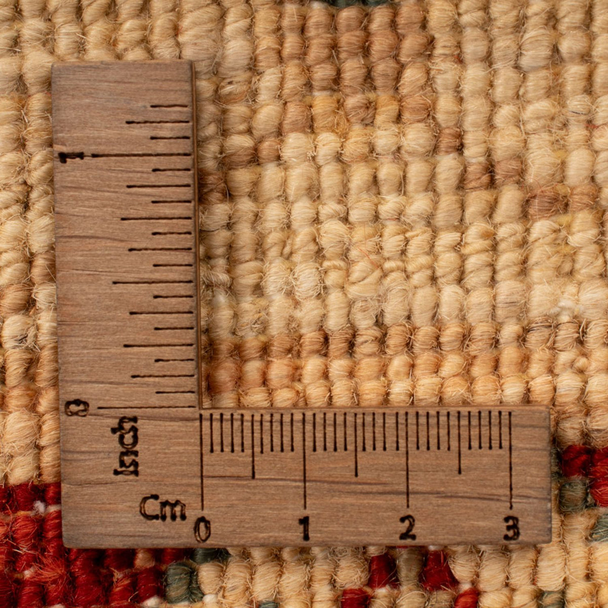 Tapis Ziegler carré  - 71 x 51 cm - beige