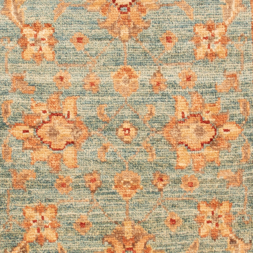Tapis Ziegler - 95 x 62 cm - turquoise