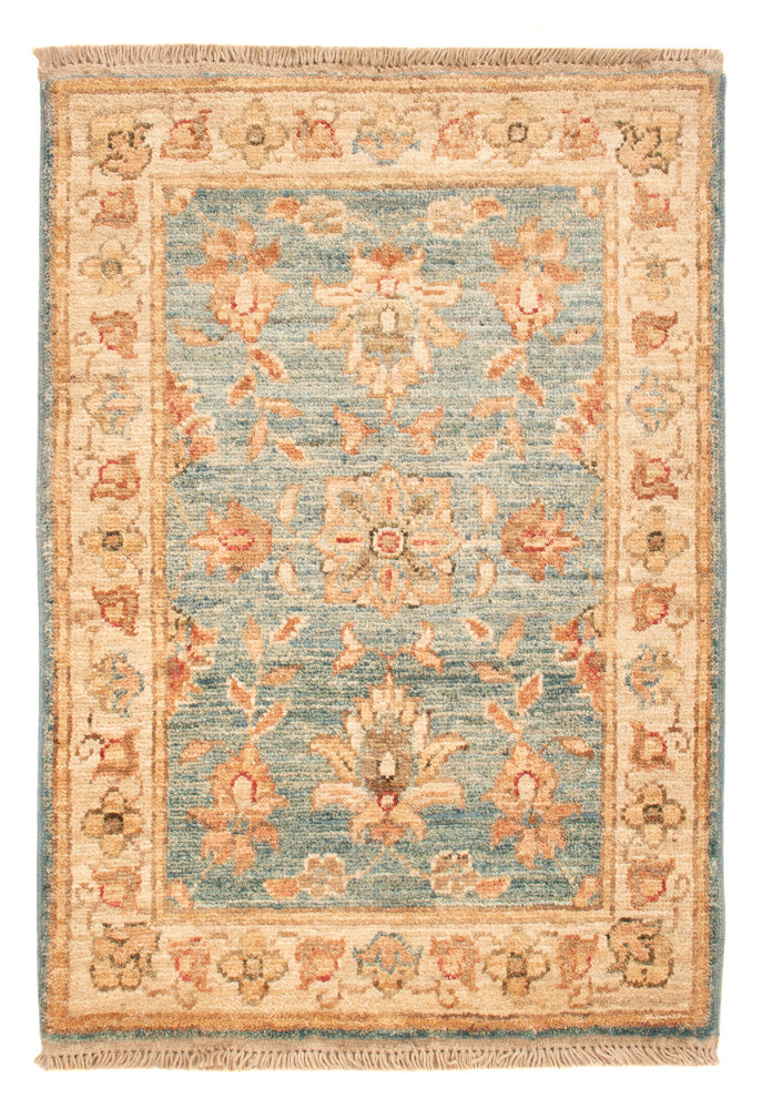 Tapis Ziegler - 71 x 50 cm - bleu clair