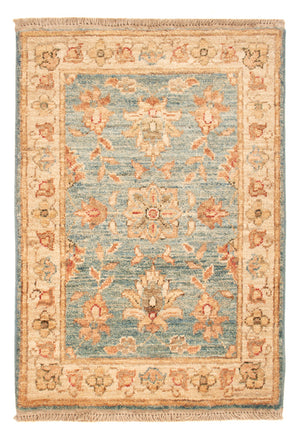 Tapis Ziegler - 71 x 50 cm - bleu clair