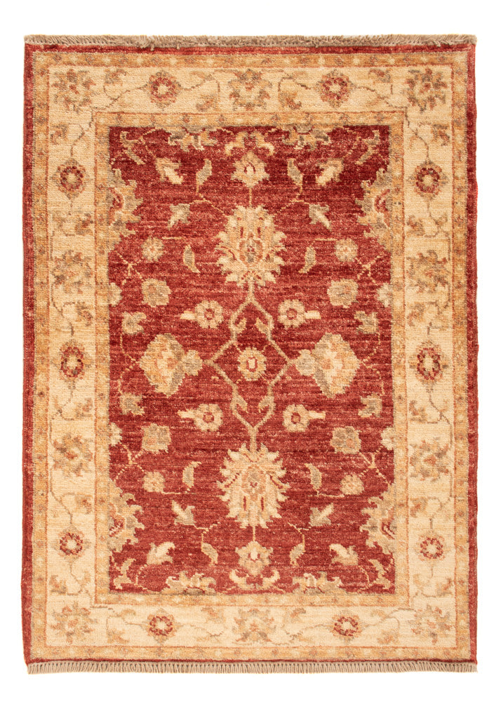 Tapis Ziegler - 85 x 60 cm - rouge bordeaux