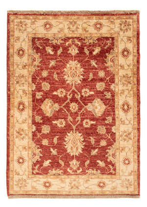 Tapis Ziegler - 85 x 60 cm - rouge bordeaux