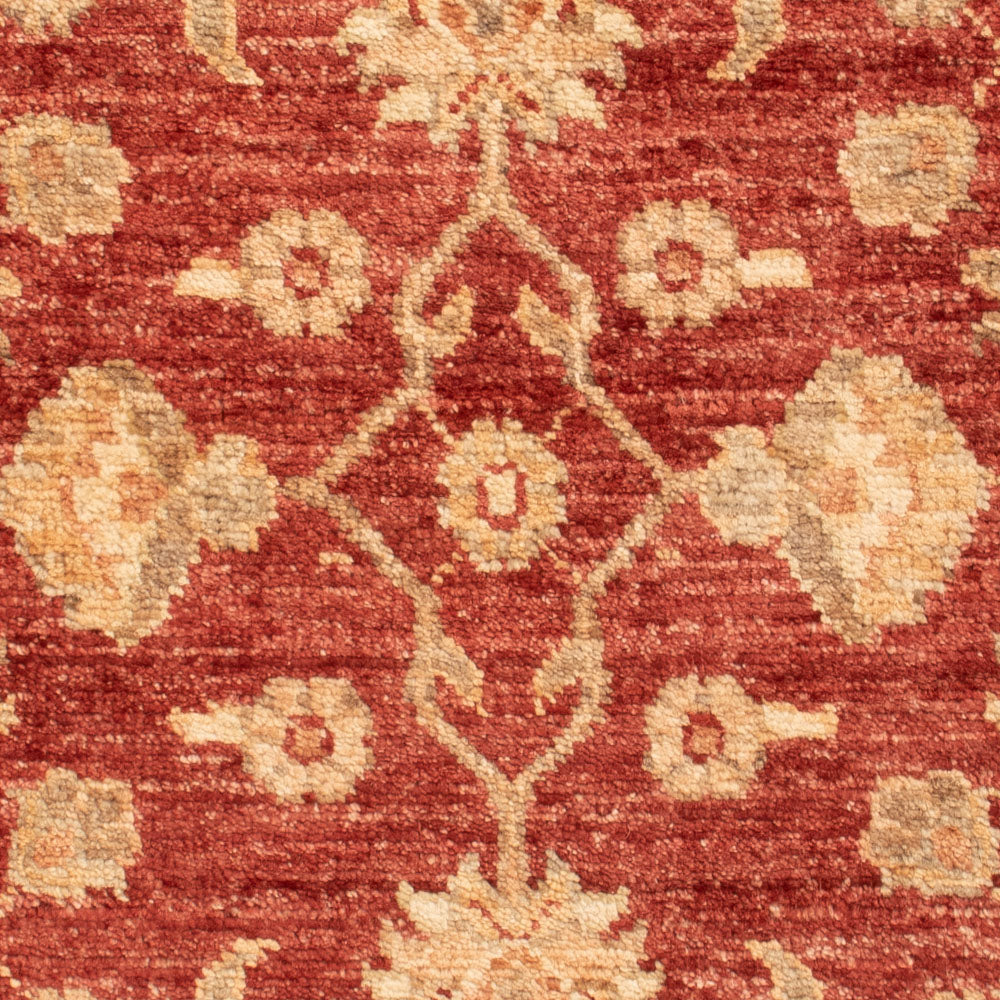 Tapis Ziegler - 85 x 60 cm - rouge bordeaux