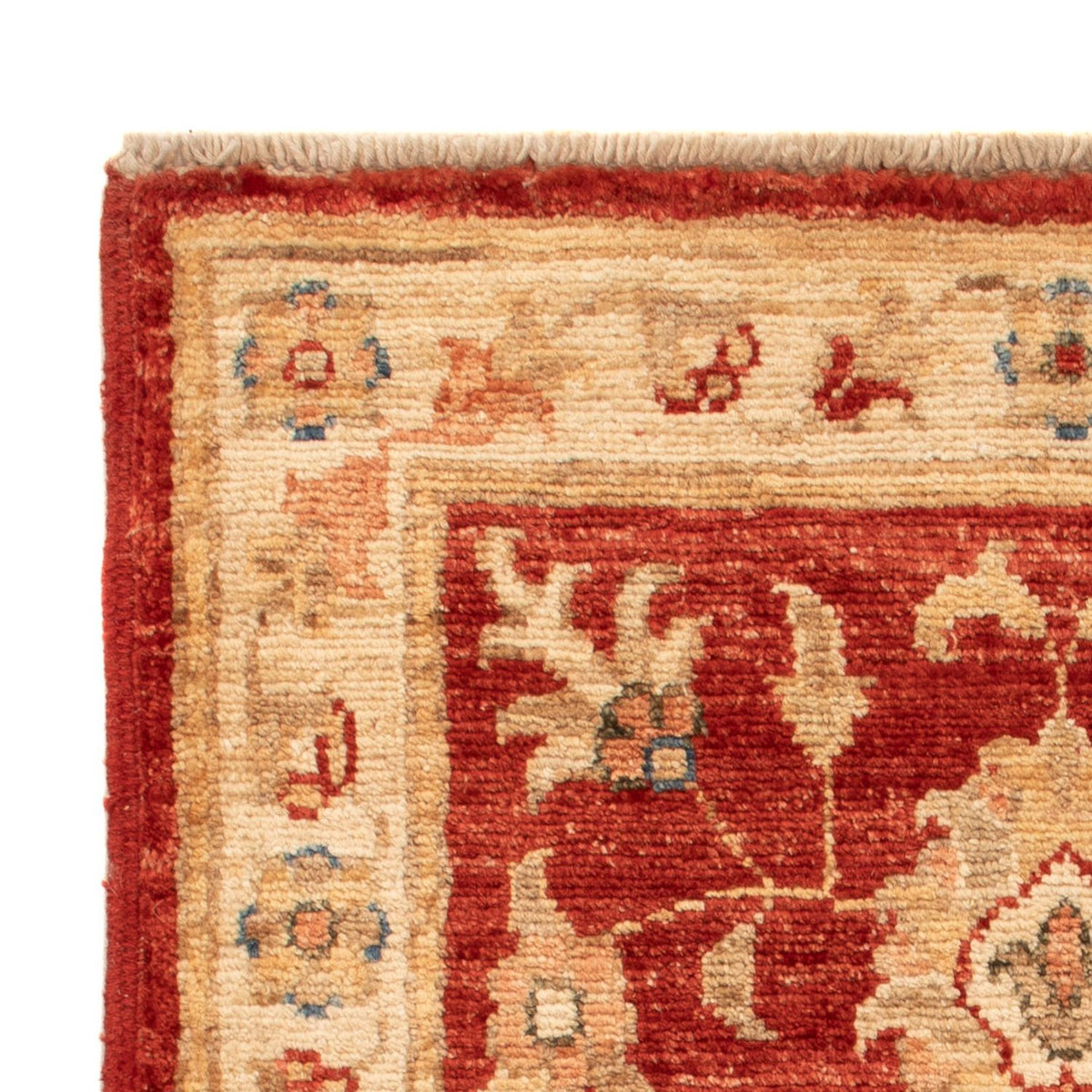 Tapis Ziegler - 73 x 54 cm - rouge bordeaux