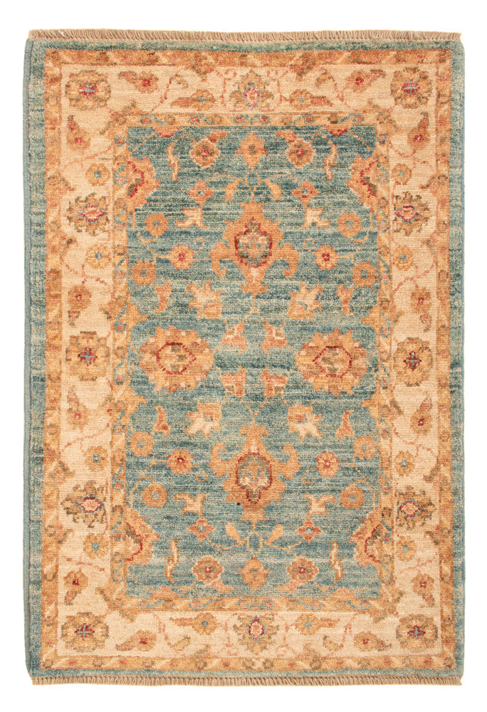 Tapis Ziegler - 90 x 60 cm - turquoise