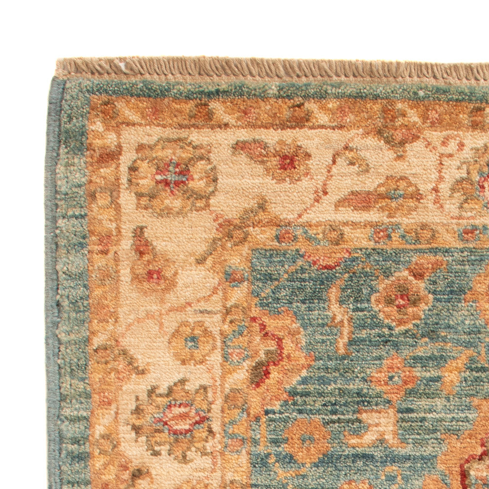 Tapis Ziegler - 90 x 60 cm - turquoise