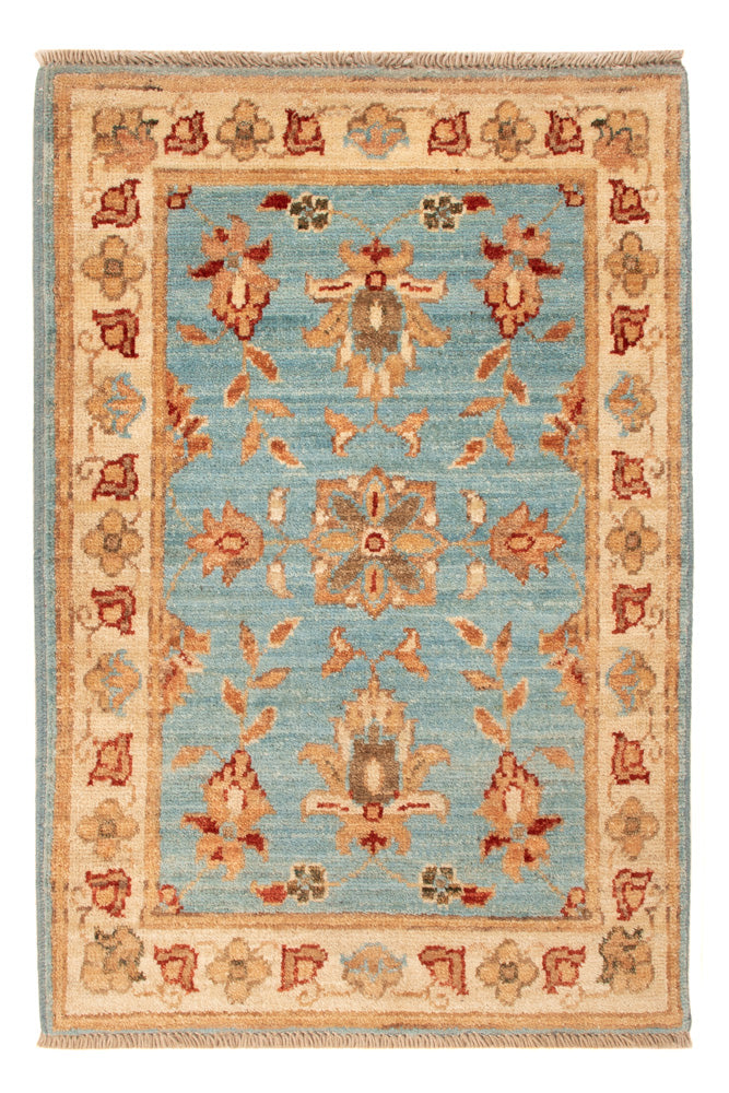 Tapis Ziegler - 73 x 48 cm - bleu