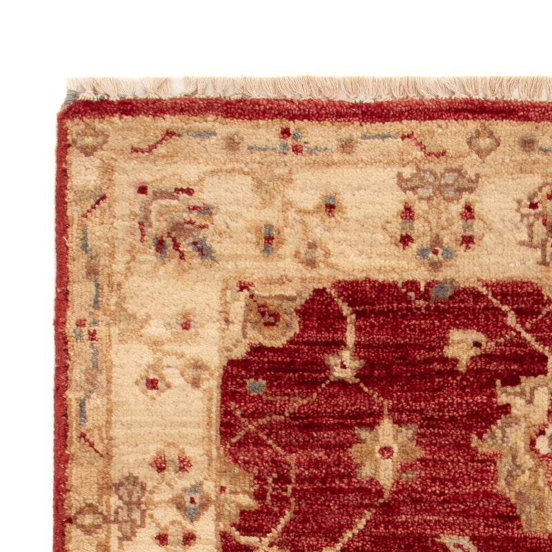 Tapis Ziegler - 90 x 60 cm - rouge bordeaux