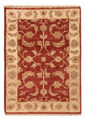 Tapis Ziegler - 90 x 60 cm - rouge bordeaux