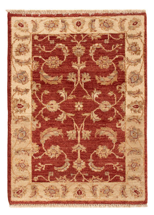 Tapis Ziegler - 90 x 60 cm - rouge bordeaux