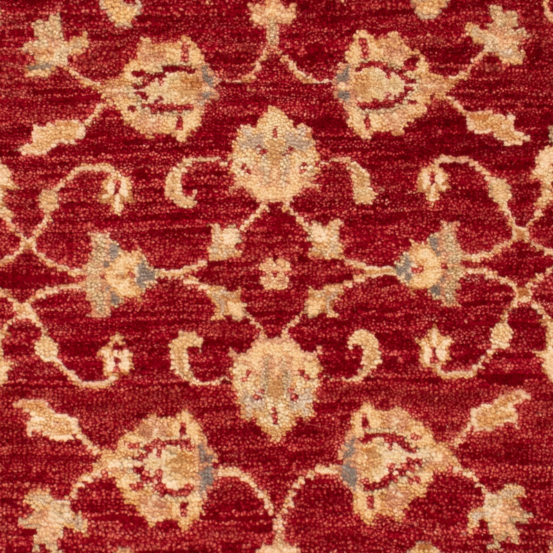 Tapis Ziegler - 90 x 60 cm - rouge bordeaux