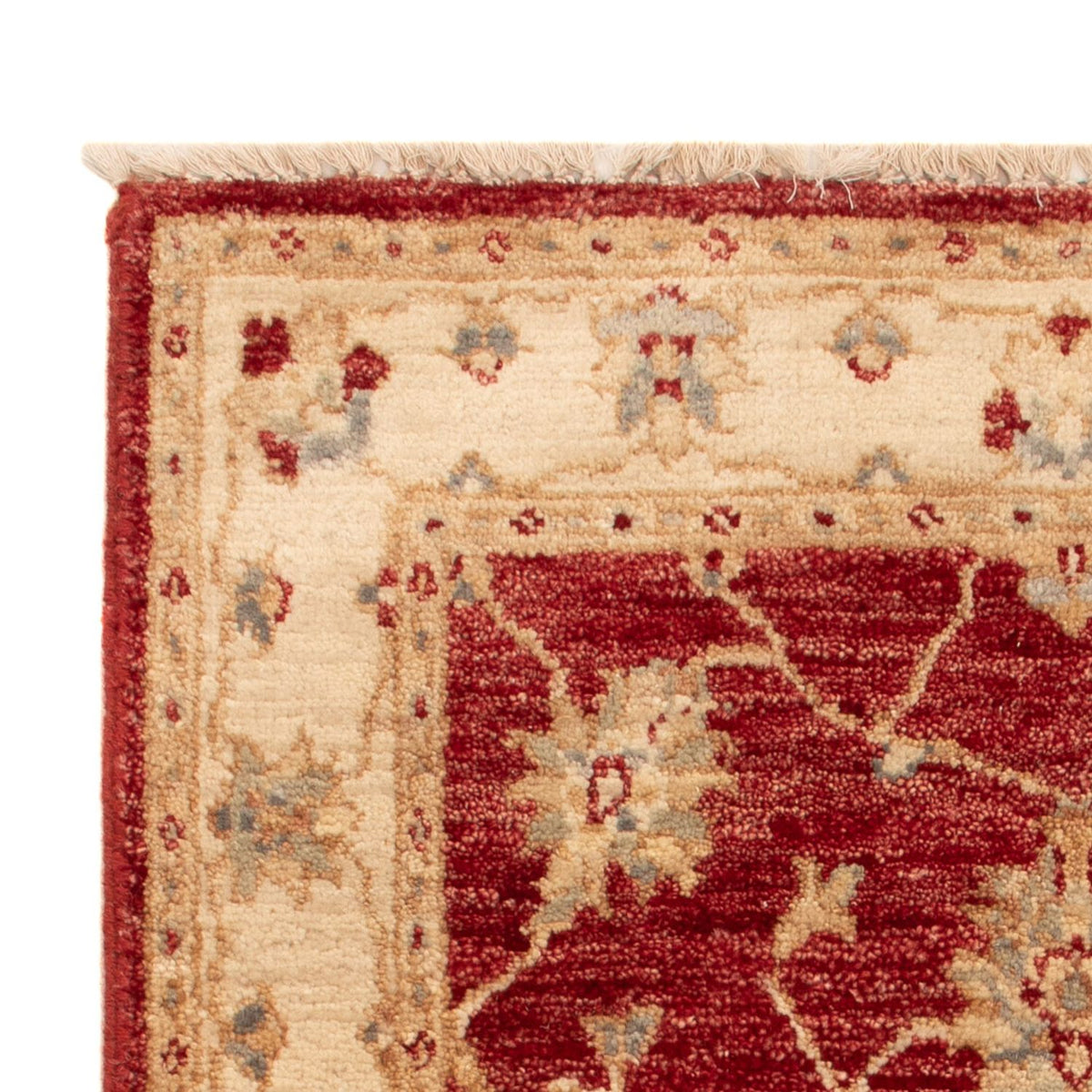 Tapis Ziegler - 90 x 60 cm - rouge bordeaux