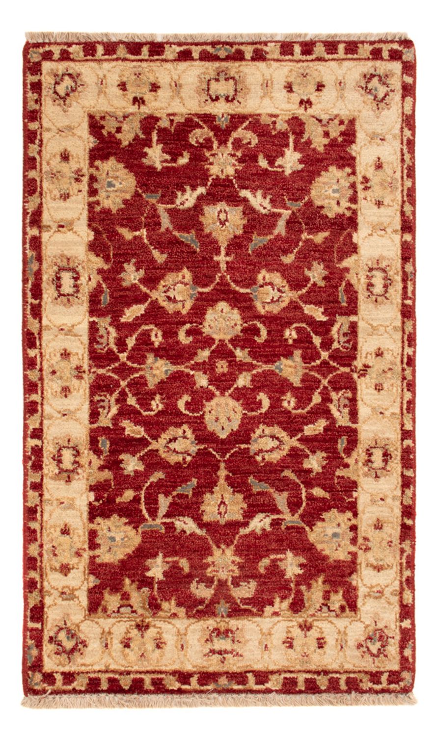 Tapis Ziegler - 90 x 60 cm - rouge bordeaux