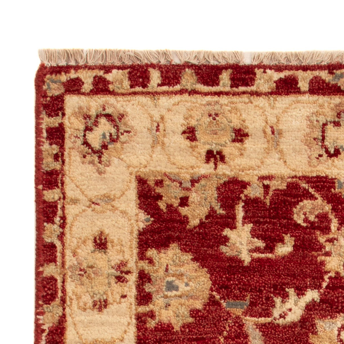 Tapis Ziegler - 90 x 60 cm - rouge bordeaux
