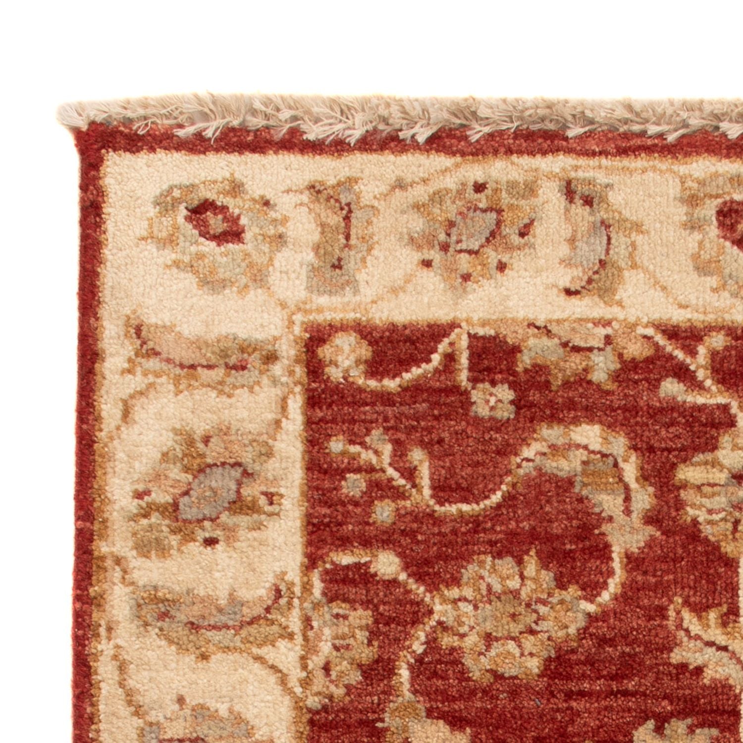 Tapis Ziegler - 90 x 60 cm - rouge bordeaux