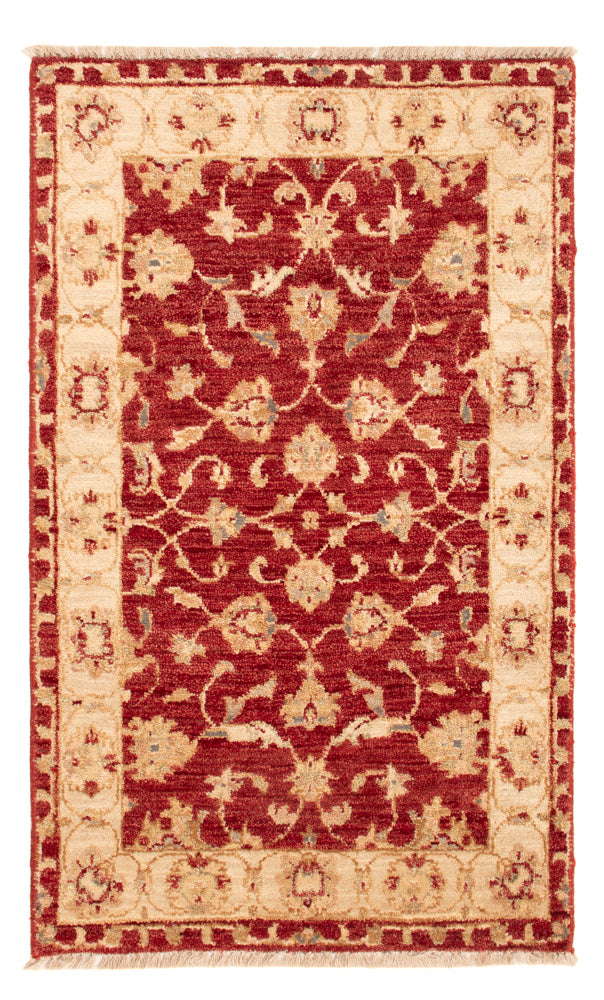 Tapis Ziegler - 90 x 60 cm - rouge bordeaux